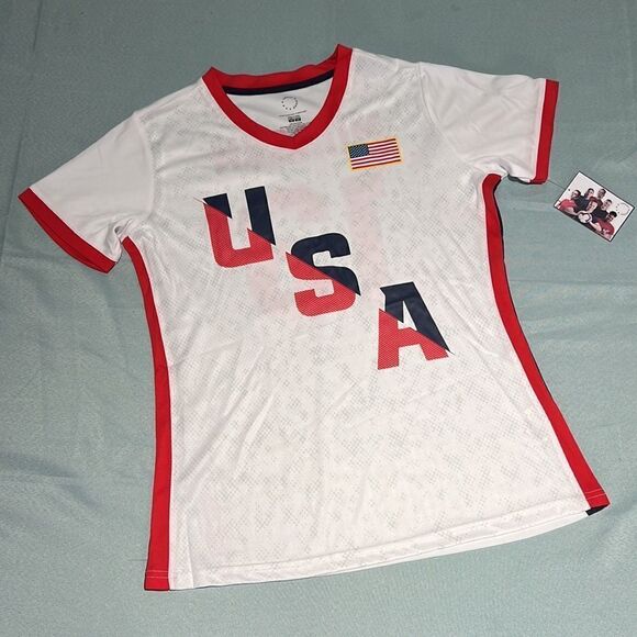 USWNT Morgan 13  Soccer Poly Elite Game jersey C34 - Picture 4 of 8